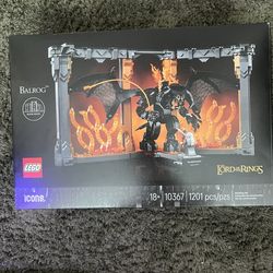 Lego Lord of the Rings Balrog Book Nook