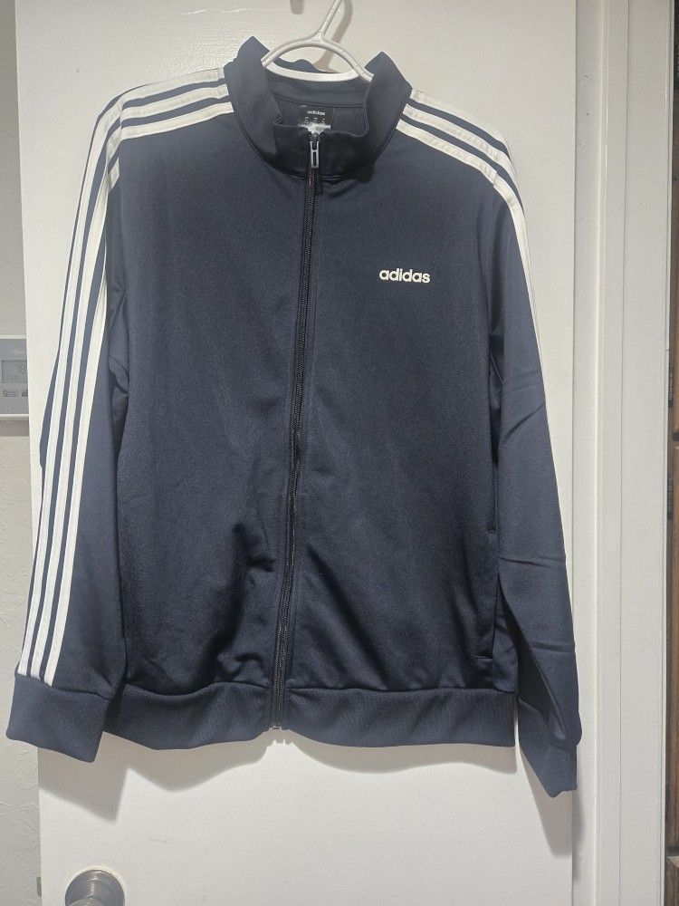 Navy Adidas Track Jacket 
