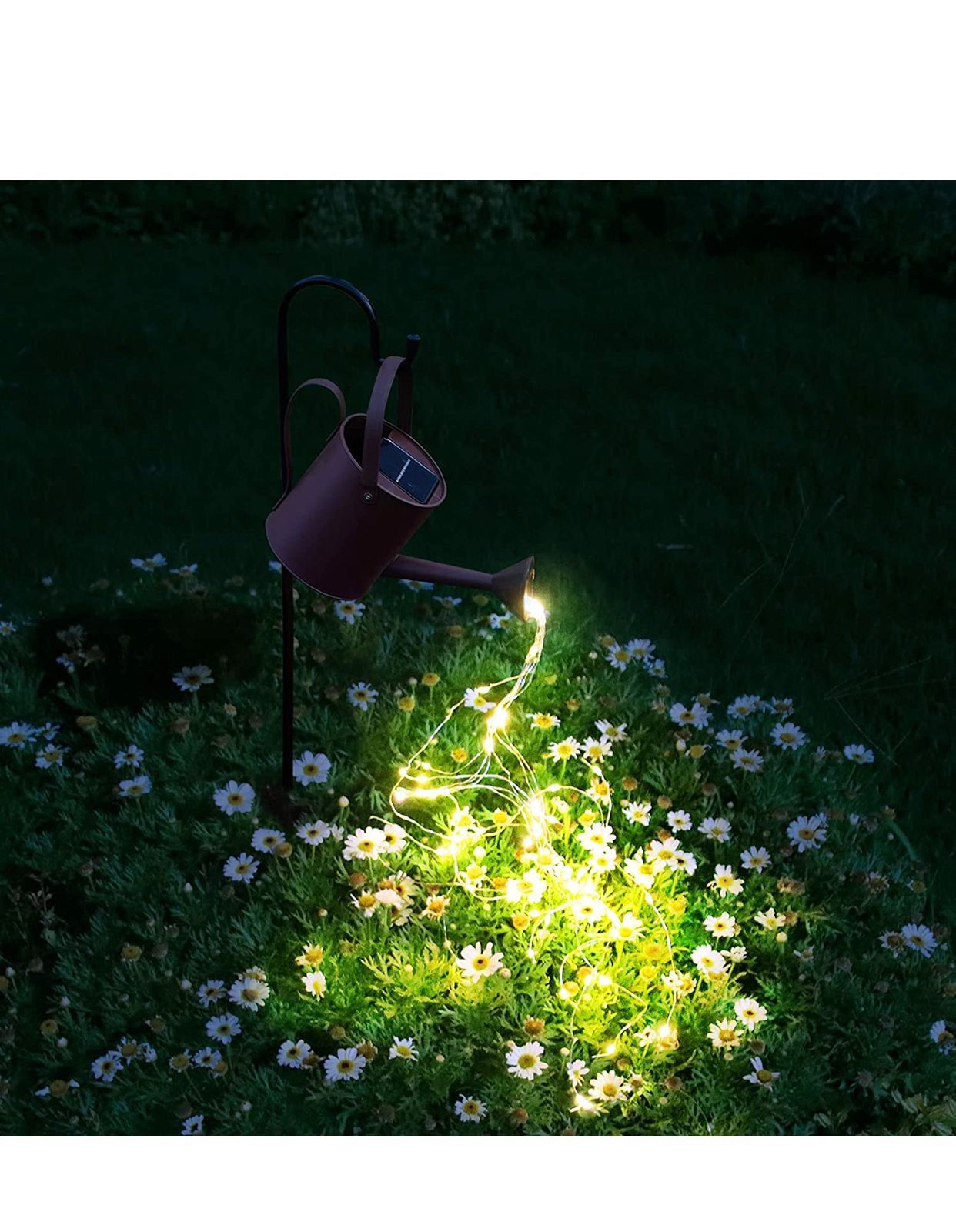 New in box Star Shower Garden Art Light Decoration, FULLOVE LED Watering Can Lights, Waterproof Strip Lights for Outdoors, Watering Can Sprinkles Your