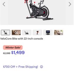 Velcro Bike 22 Inch Screen 