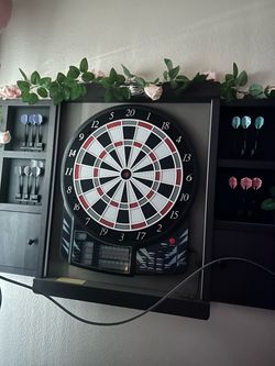 Electric dart board $100