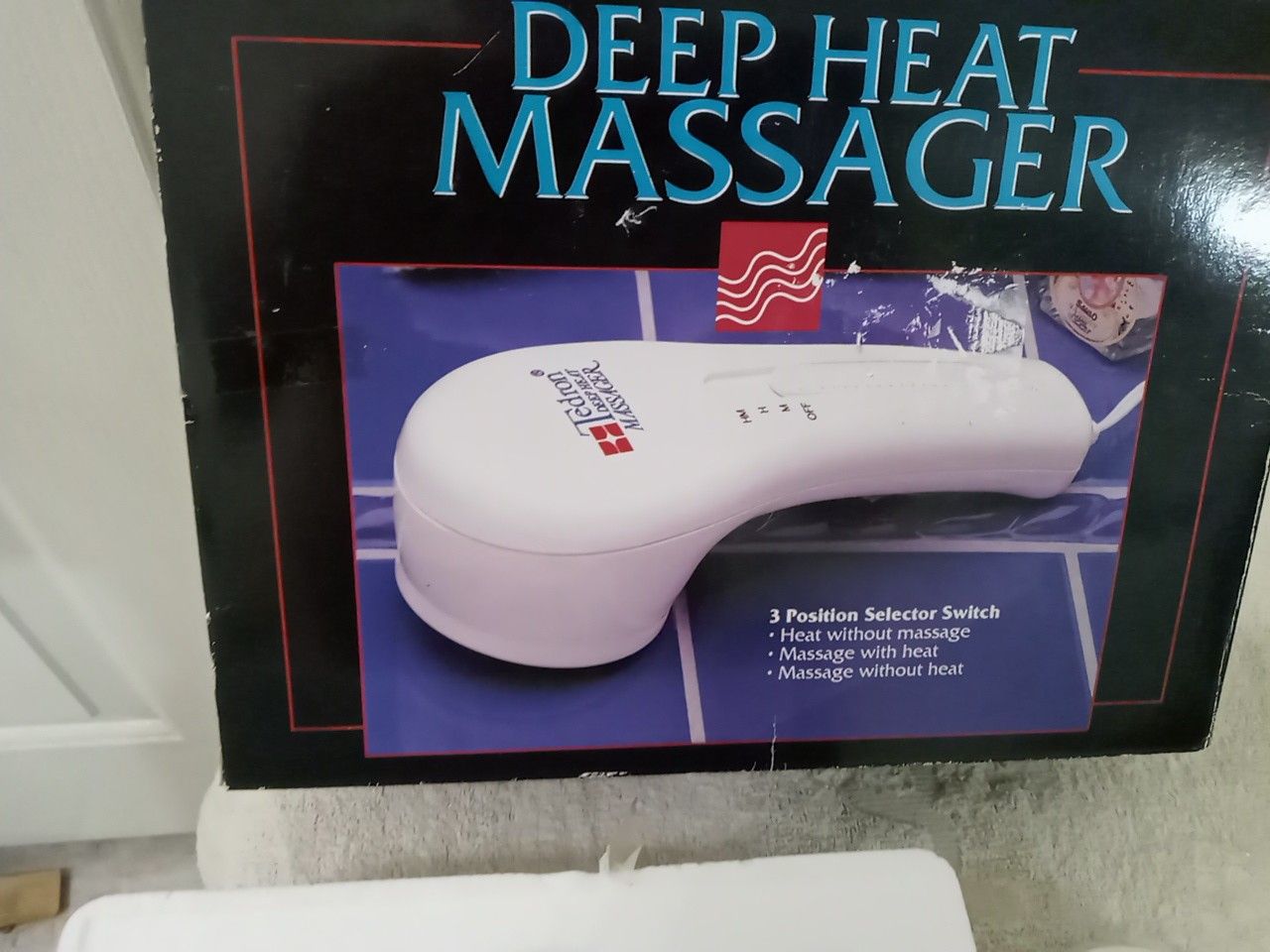 TEDRON DEEP HEAT MASSAGER