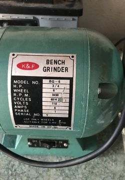 K&f bench sale grinder