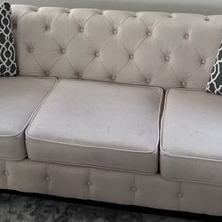 2 Fabric Sofa Couches : $499/- or Best Offer
