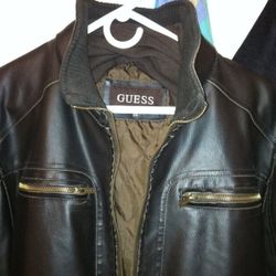 Guess leather jacket