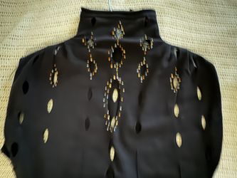 Cavalli Black Top With Rhinestones