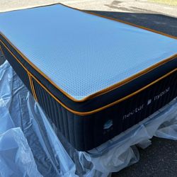 Nectar Premier Hybrid Copper Twin Xl Mattress Bed 