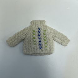 Vintage Barbie #1279 The Bridge Bit 1967 Sweater Only Francie doll outfit