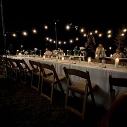 String Lights With Poles 