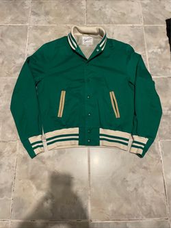 VTG Slater and Son By Golden Bear Sportswear Men’s Green Varsity Jacket SZ M