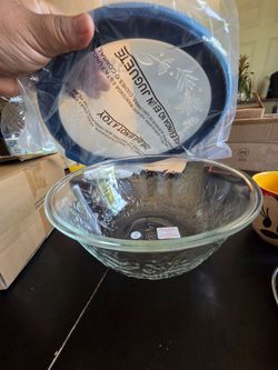 Wildflower Large Serving Bowl