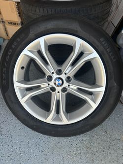 OEM 18” BMW X3 Wheels 2017-2024 Pirelli Runflat