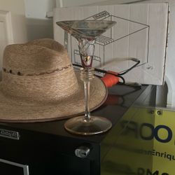 Hand Blown Glass Vase Candle Holder 