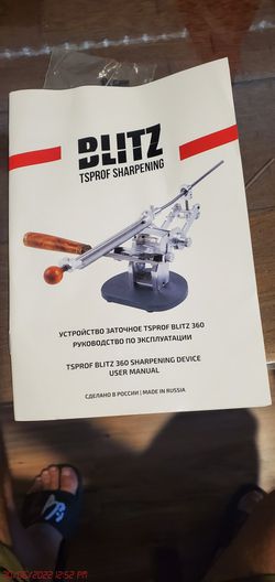 BLITZ 360 TSPROF Precision Knife Sharpener for Sale in Burbank, CA - OfferUp