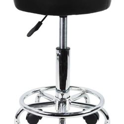 Round Rolling Stool Chair