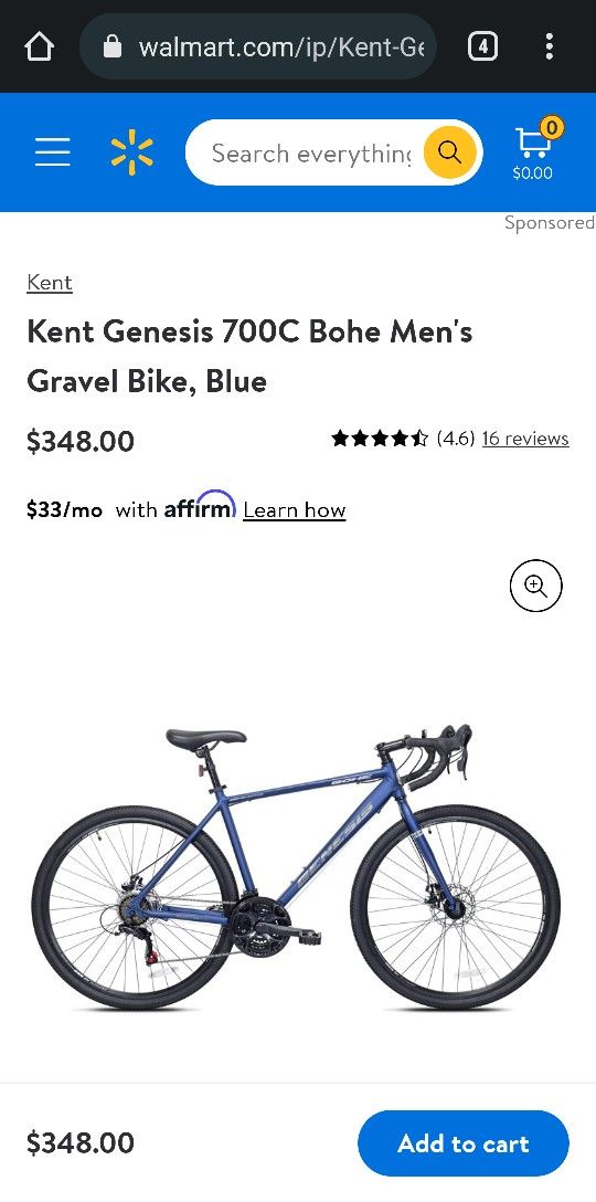 [[ BRAND NEW  MEN'S 700C  GENESIS GRAVEL BIKE WITH DISC BRAKES]]