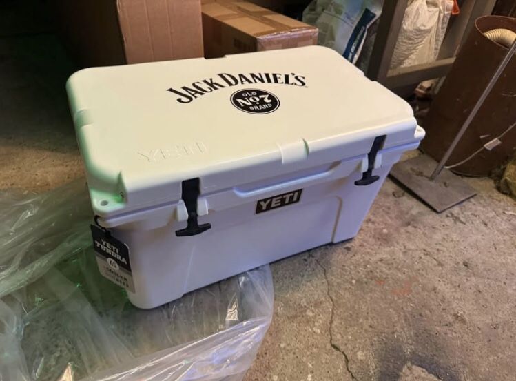 Yeti Cooler X Jack Daniels
