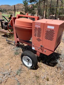 Cement mixer electric