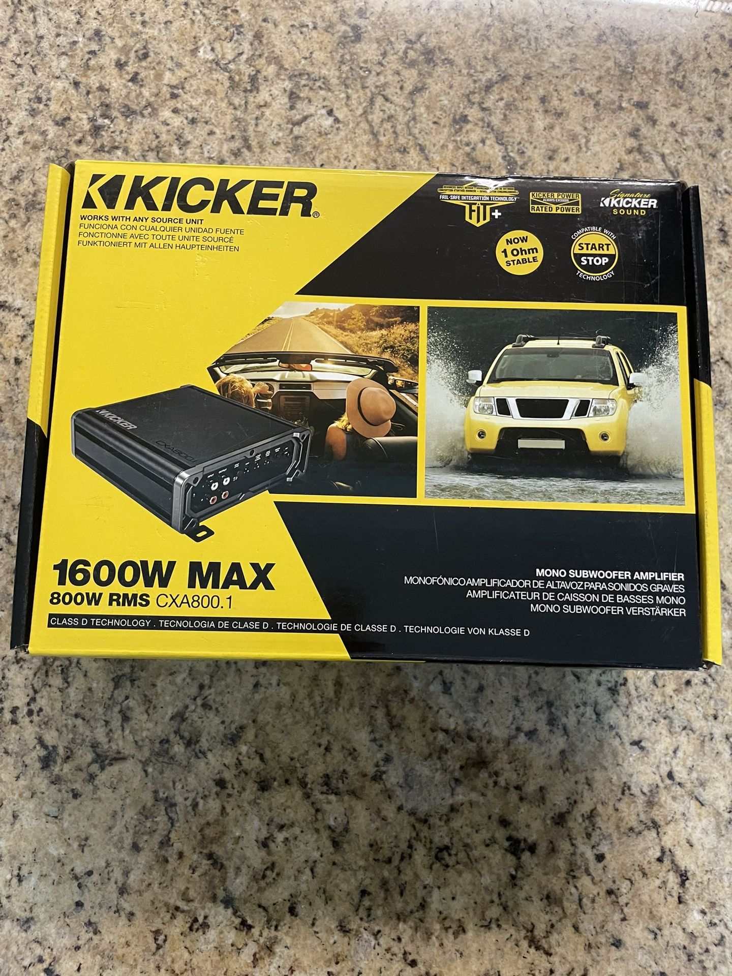 Kicker Subwoofer Amplifier