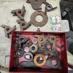 Wood Shaper 1" Bore Bit Cutter Cutters Blade Blades Spacers
