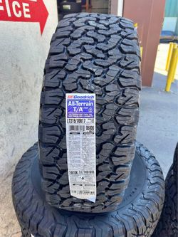 LT 315/70R17 Bfgoodrich KO2 All Terrain Set of 4 New Tires Ford Raptor Finance Available