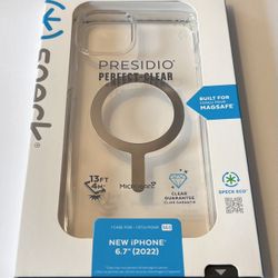 New Speck Presidio Perfect Clear Case for iPhone 14 Plus