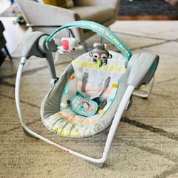 decade reduce Cozy Infant Swing – Soft and Secure for Your Little One