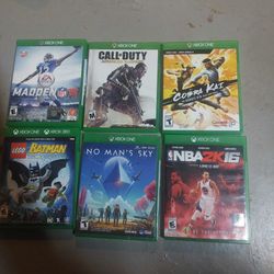 Xbox One Games 150 For All Or Sale Separate Diferents Prices 