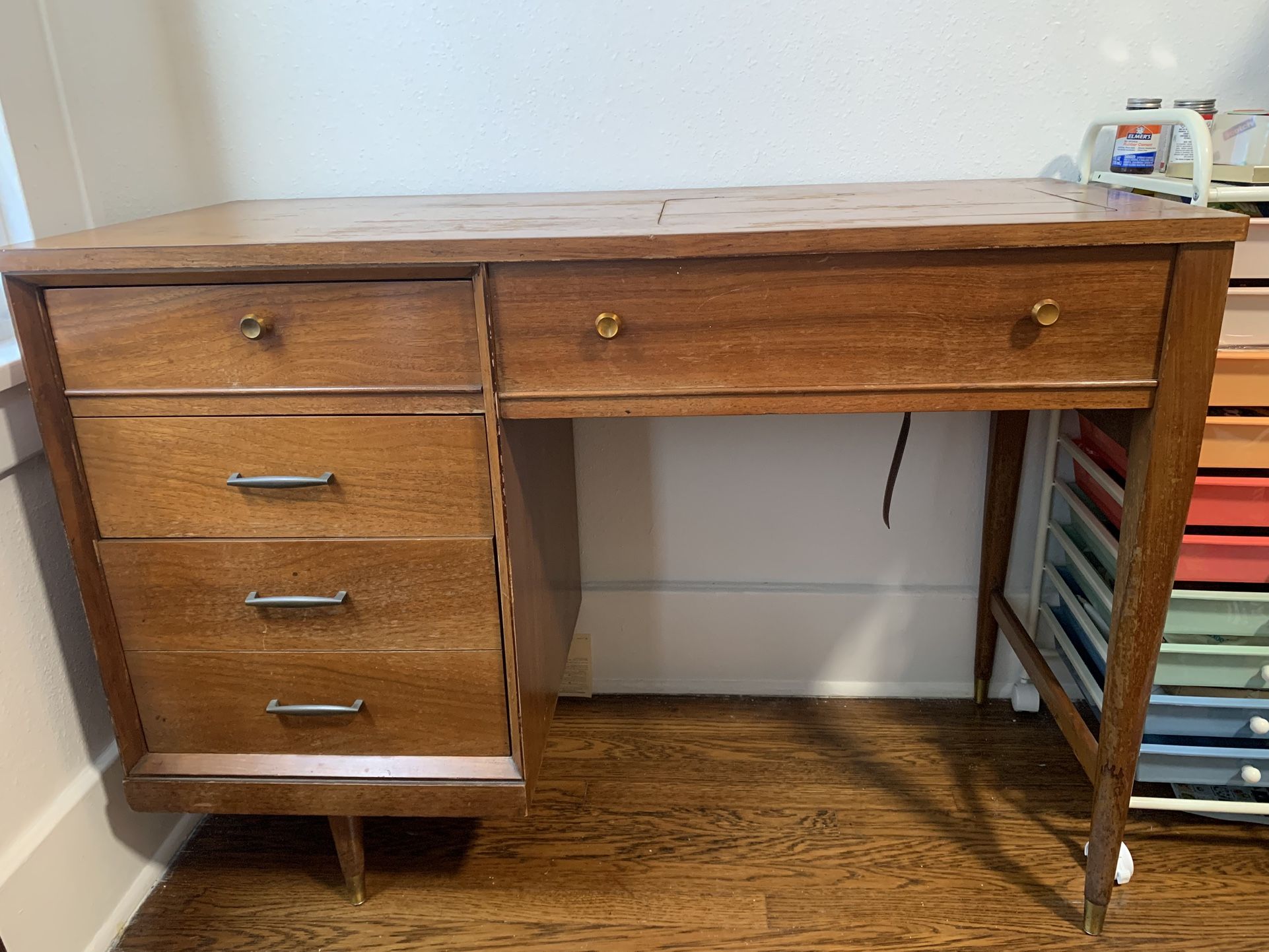 Vintage Mid Century Modern Desk