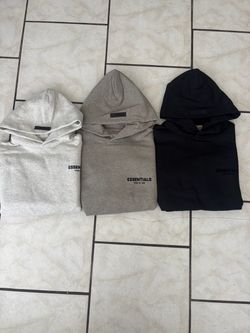 Essentials, hoodies, shorts and sweats