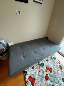 Gray IKEA Futon