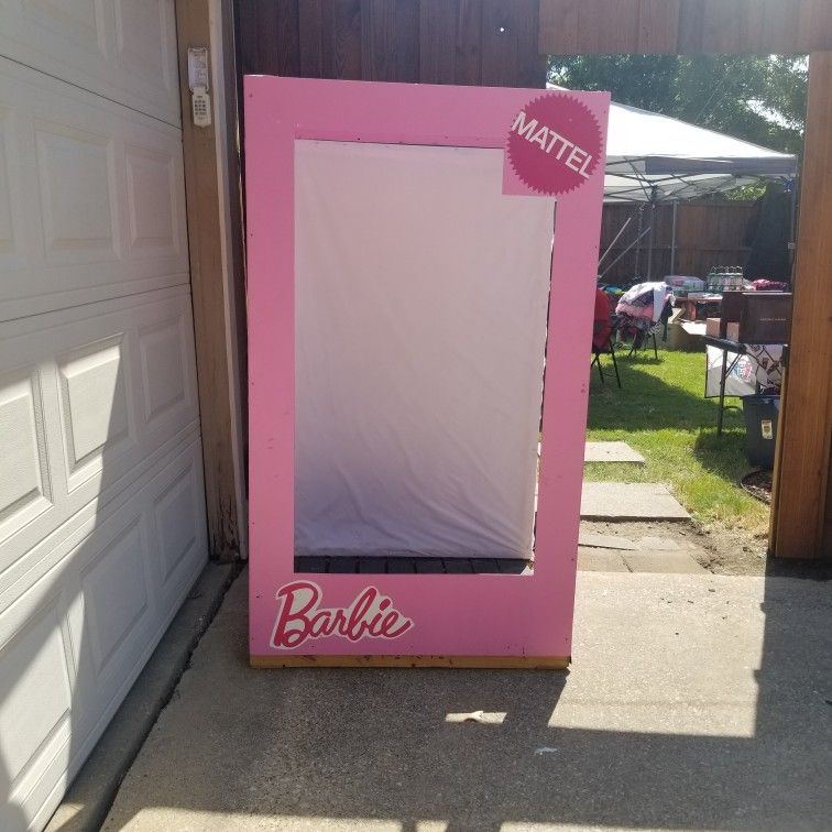 Don't rent have your own wooden Barbie Box. $65
