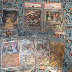Van Gogh Pikachu, Pokemon Center Promos And Psa 10 Slabs