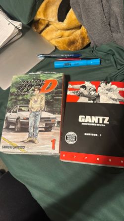 manga Initial d , And Gantz