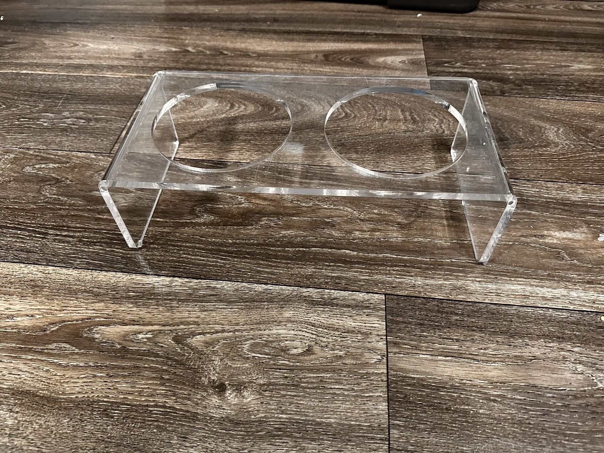 Small Dog Bowl Stand