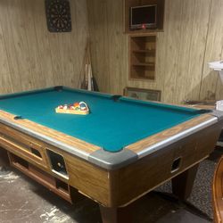 Old Pool Table 