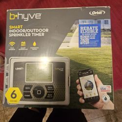 *NEW* B HYVE 6 STATION SMART SPRINKLER IRRIGATION TIMER