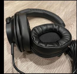 Headphones Over Ear Wired Gaming DJ Stereo Music No Mic Noise Canceling