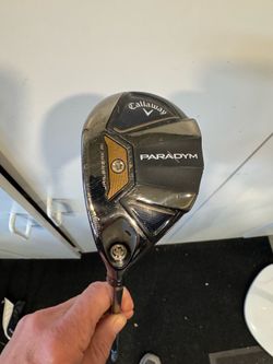 Left Handed Callaway Paradym golf 4 Hybrid