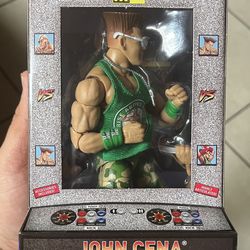 WWE Street Fighter Elite Collection Series 2 John Cena Guile New 2026 Exclusive 