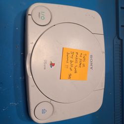 Broken Playstation 1 console