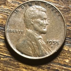 1955 D Penny