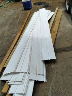 White Vinyl Solid Sofeet 