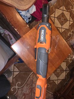 RIDGID Brushless Cordless Ratchet. Tool-only