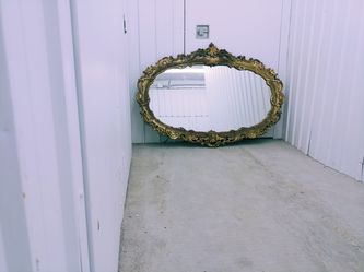 4ftx3ft Bronze Mirror Cir. 1960's 