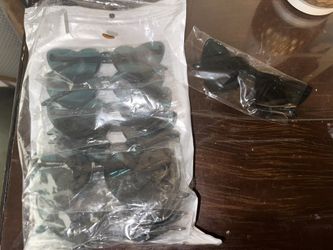 Cute Dark Green Heart Sunglasses