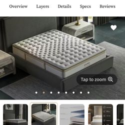 Saatva King Memory Foam Hybrid Mattress – Originally $2,195 (Like New) 