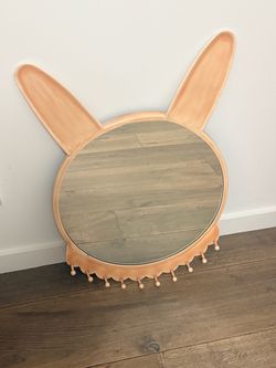 Bunny Ear Decorative Wall Mirror