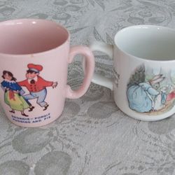 Vintage Drinking Children's Cups