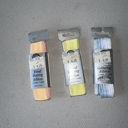 Three Vintage Ribbons 